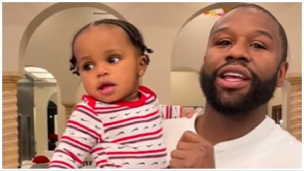 ‘Papa’ Floyd Mayweather and Grandson KJ Are Ready to Christmas In Wholesome New Video