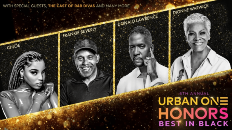 Best In Black: Dionne Warwick, Chlöe And More To Be Honored At The 6th Annual Urban One Honors