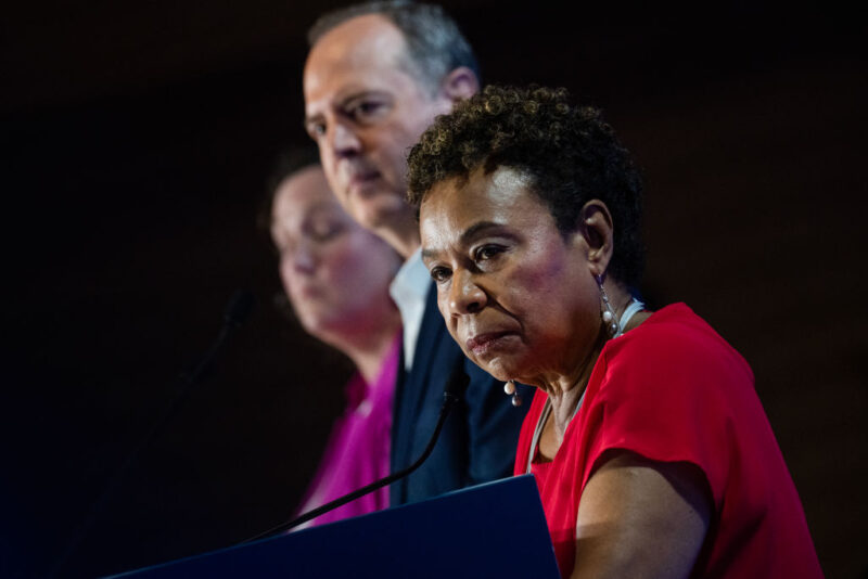 Palestinian Group Endorses Barbara Lee As California Senate Candidates Disagree About A Ceasefire In Gaza