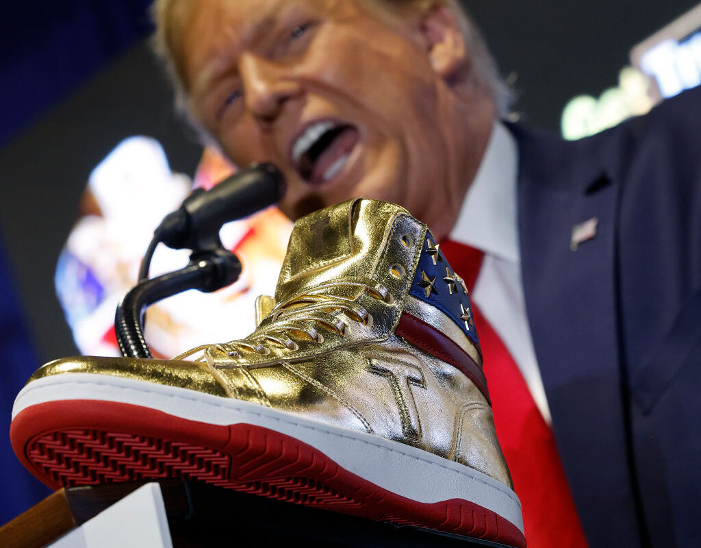 Donald Trump Launches New Shoe Line Featuring The Ugliest Pair Of ‘Air Treasons’ You’ve Ever Seen