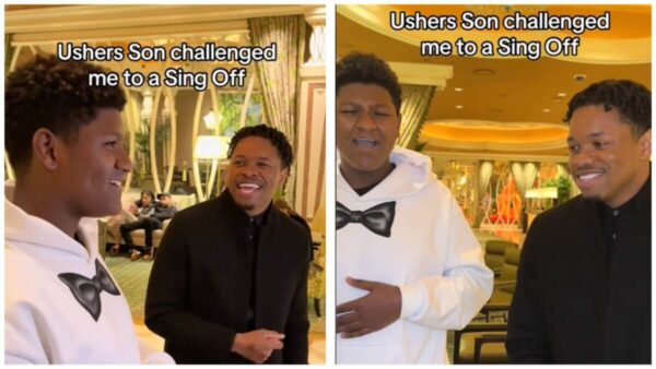 ‘Sounds Like His Dad’: Usher’s 15-Year-Old Son Impresses Fans with His Unique Vocals During Sing-Off with Actor Nathan Davis Jr.