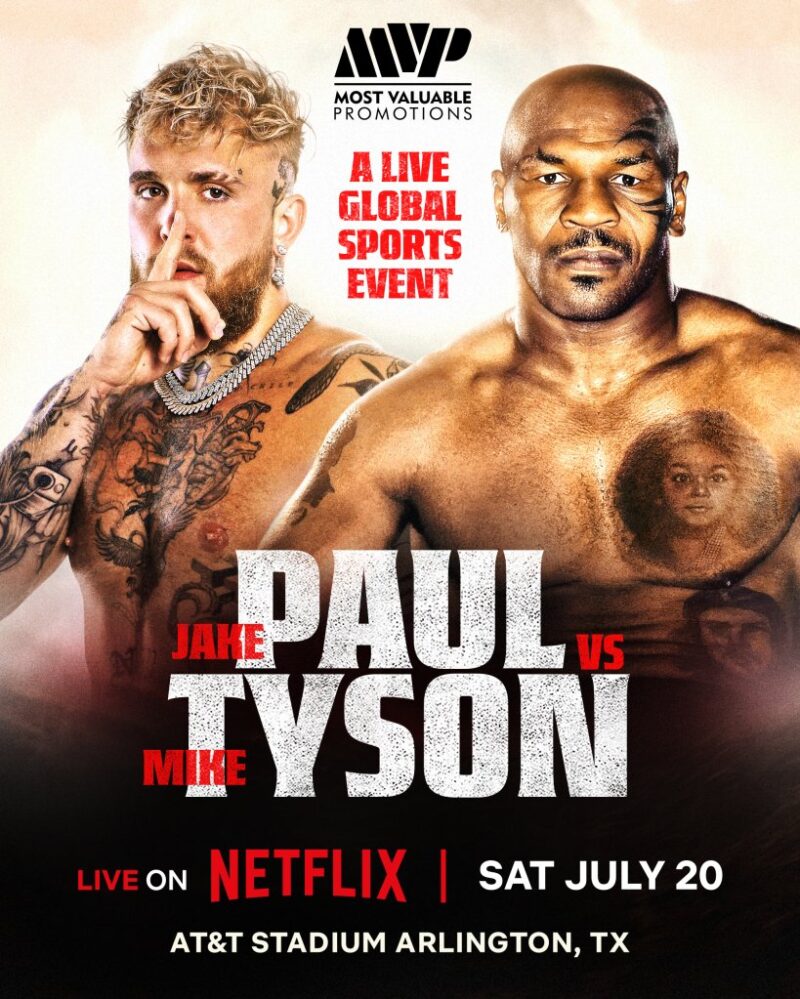 Mike Tyson, 57,  Will Fight Jake Paul, 27, In Boxing Match Streamed On Netflix