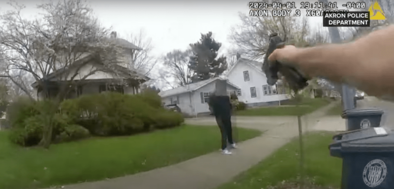 Tamir Rice All Over Again: Video Shows Akron Cop Quickly Shooting Black Teen Holding Fake Gun
