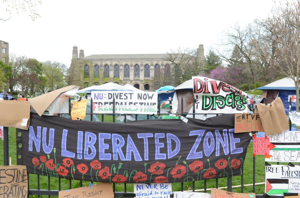 Video Shows Campus ‘Karen’ At Northwestern U Calling Cops And Lying About Being ‘Surrounded’ During Pro-Palestinian Protest