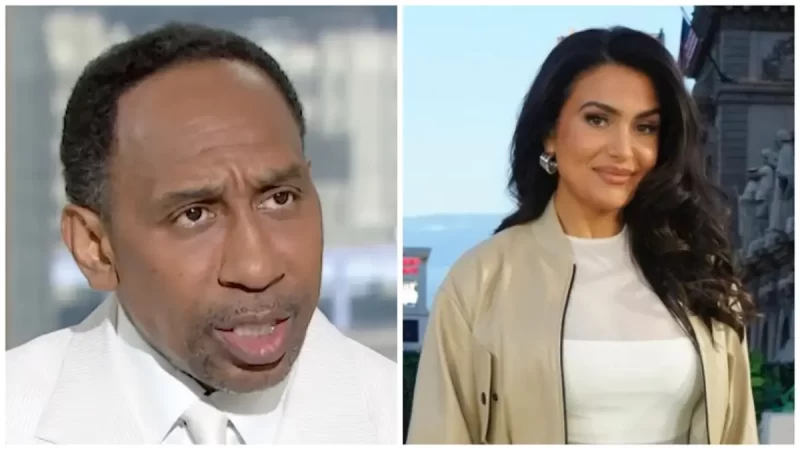 ‘We Both Really, Really Look Good’: Stephen A. Smith Makes Jalen Rose’s Ex Molly Qerim Blush During ‘First Take’ Despite Claims They Are Not Dating 