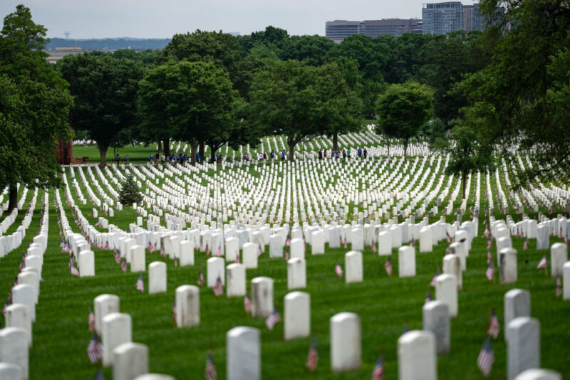 Video Shows Arlington National Cemetery Reject Ashli Babbitt Shrine On Memorial Day