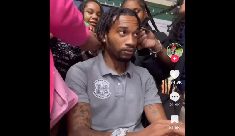 ‘I Was Attacked’: Black Teacher Under Fire for Allowing Students to Unbraid His Hair Calls Out ‘Double Standard’ of Video of White Male Teacher Getting His Hair ‘Bedazzled’ By Students