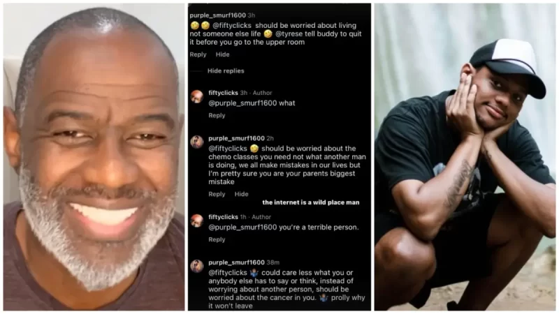 ‘The Internet Is a Wild Place’: Brian McKnight’s Son Niko Faces Cruel Gibes About His Cancer Battle from Online Troll After Calling Out Tyrese