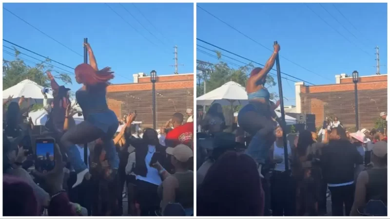 ‘Tasteless and Disrespectful’: Woman Faces Backlash for Activating ‘Stripper Mode’ During Pole Dance to Kirk Franklin’s ‘Revolution’ Song at an L.A. Food Festival