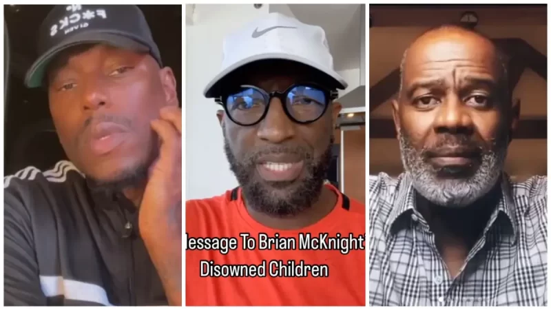 ‘Sit This One Out Champ’: Brian McKnight’s Son Niko Enters the Ring After Tyrese Says Rickey Smiley Broke the Man Code By Speaking on McKnight’s Failed Relationship with His Grown Kids