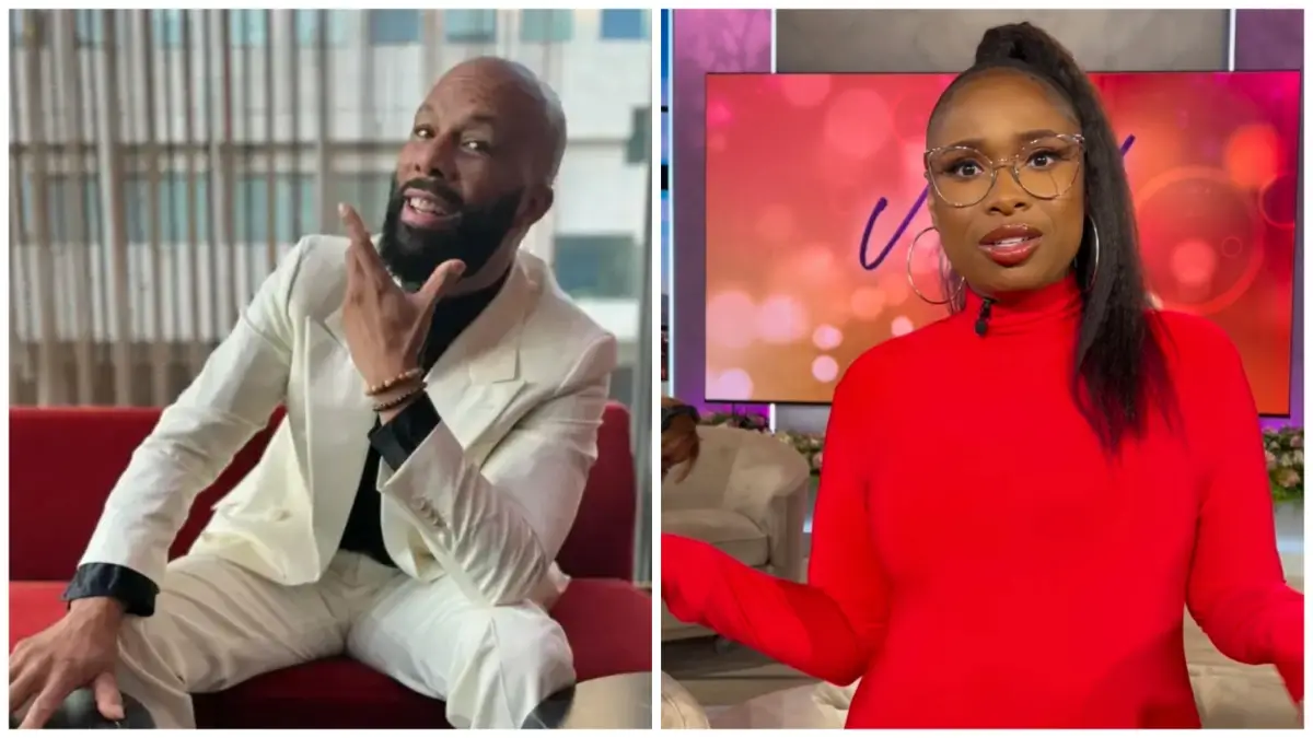 ‘He Go from Woman To Woman’: Common Dodges Reporter’s Questions About Proposing to Girlfriend Jennifer Hudson