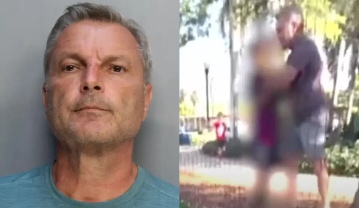 ‘Needed to Teach Him a Lesson’: Disturbing Video Shows Florida Man Shaking Boy, 10, By the Neck at Florida Playground Over Water Gun Fight with His Son