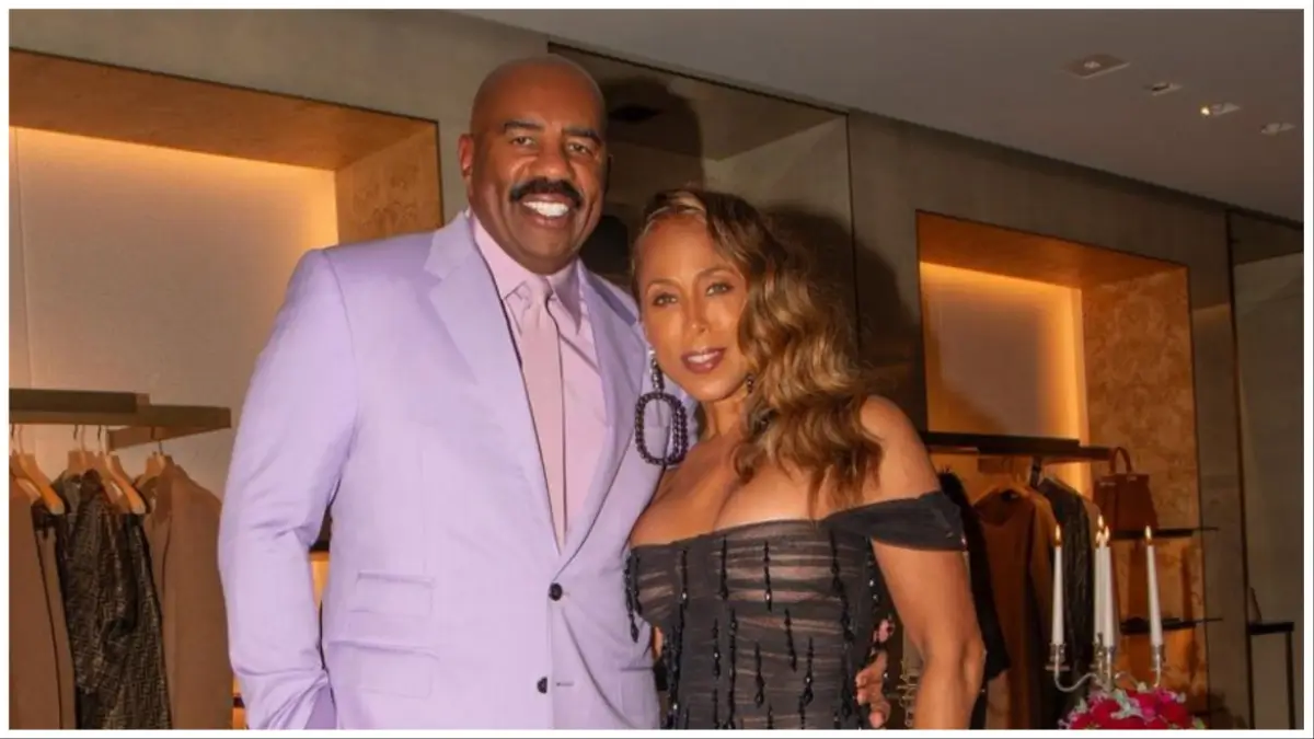 ‘What This Lady Did to Steve’: Steve Harvey Shares First Photo with Majorie In Over Eight Months Since Accusations She Cheated With Staff