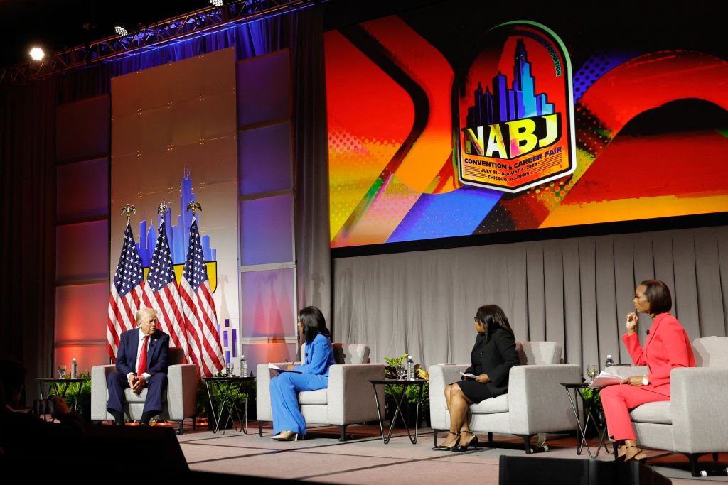 Donald Trump Accuses Kamala Harris Of ‘Turning Black’ During Hostile Conversation At NABJ Convention