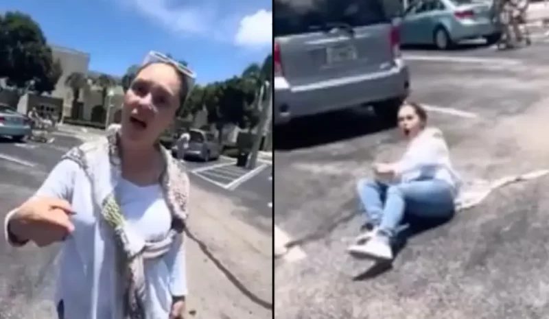 ‘Lady, Are You Crazy?’: Florida ‘Karen’ Finds Out the Hard Way After Punching Man In the Face Who Was Filming Her In Verbal Spat with Another Woman Over Parking Space