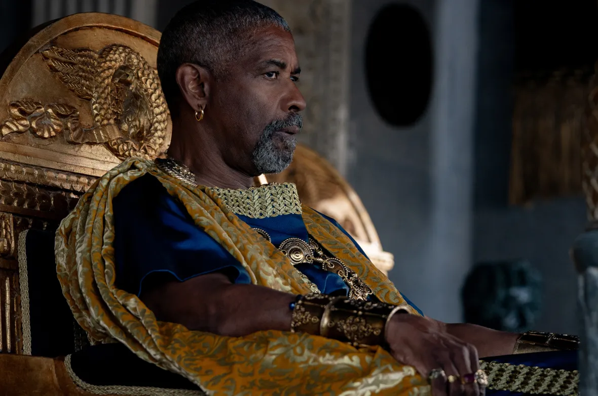 Denzel Washington goes to battle in new ‘Gladiator II’ trailer