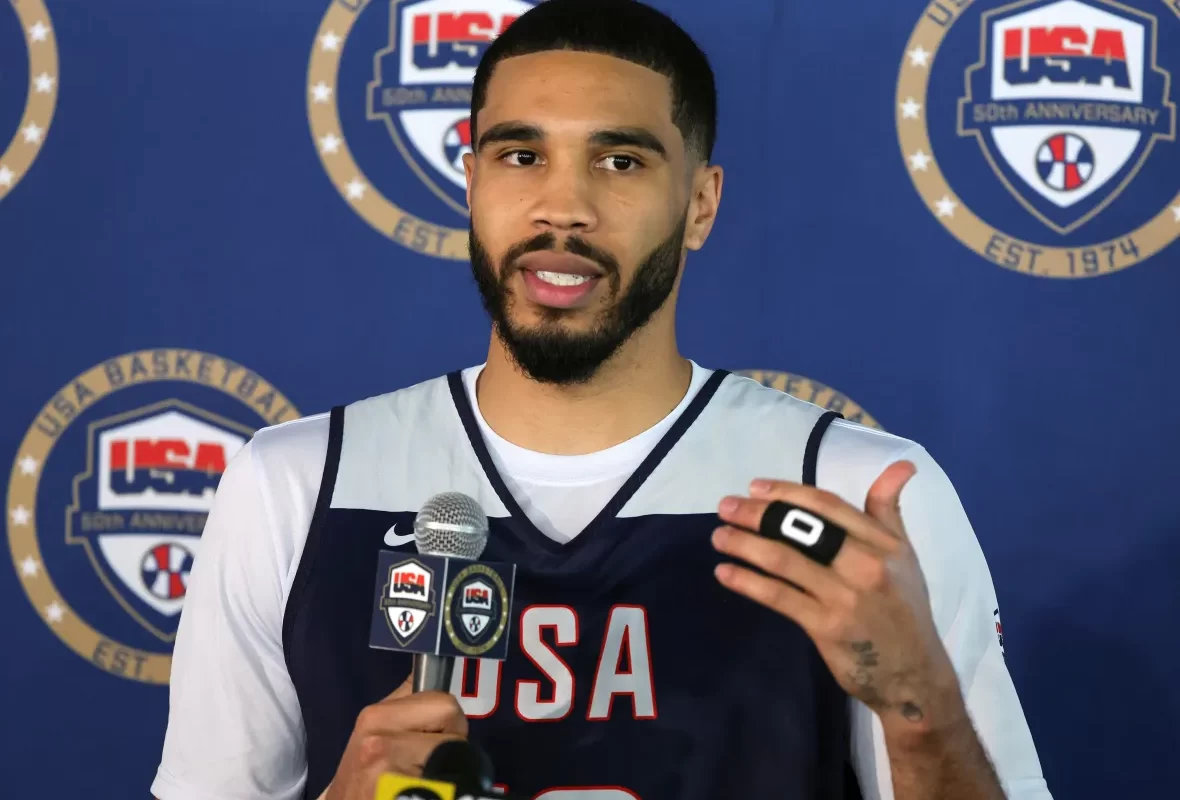 Jayson Tatum will wear Kobe Bryant’s No. 10 jersey at Olympics