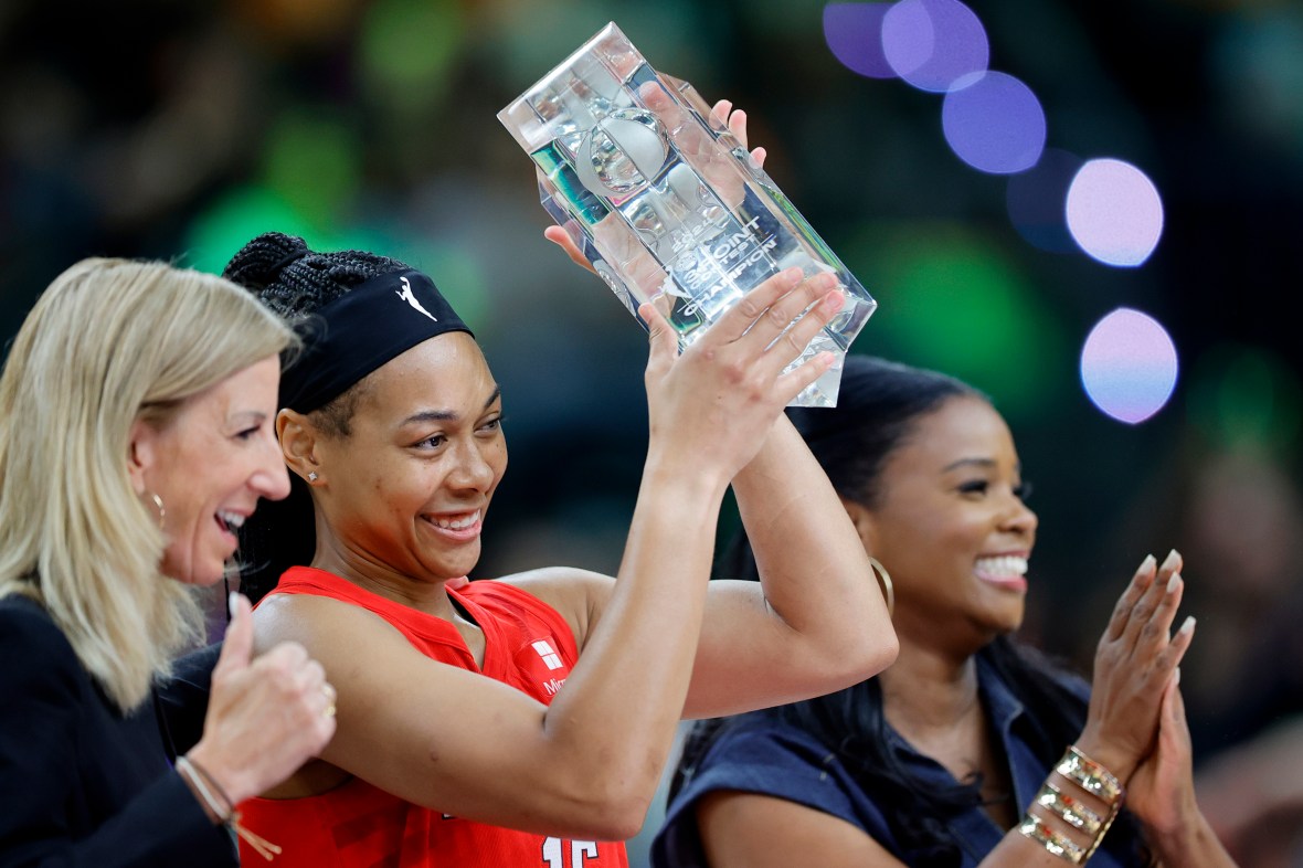 Allisha Gray becomes first player to win both 3-point and skills competitions at WNBA All-Star