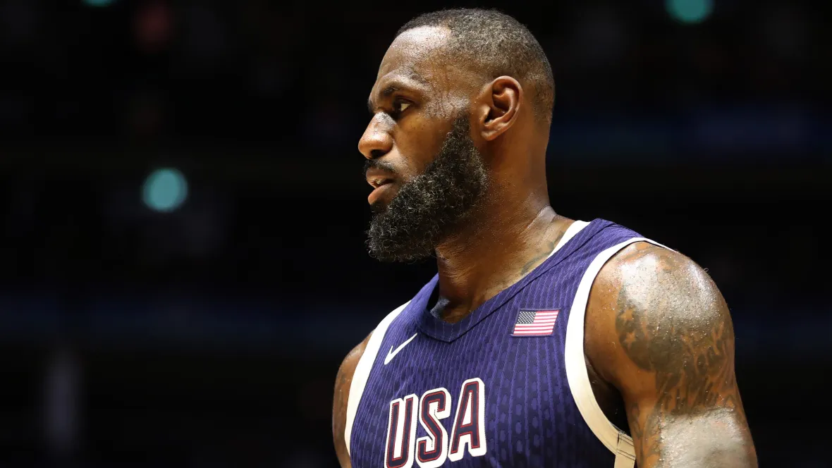 LeBron James will be Team USA’s male flag bearer at the 2024 Olympic Games