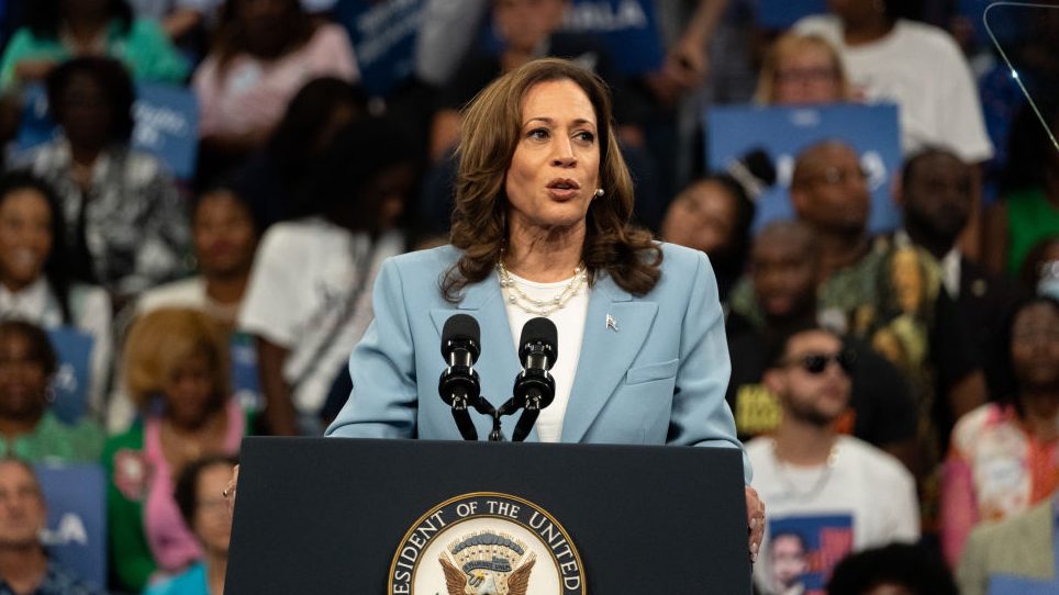 Harris planning to tour battleground states next week with her yet-to-be-named running mate