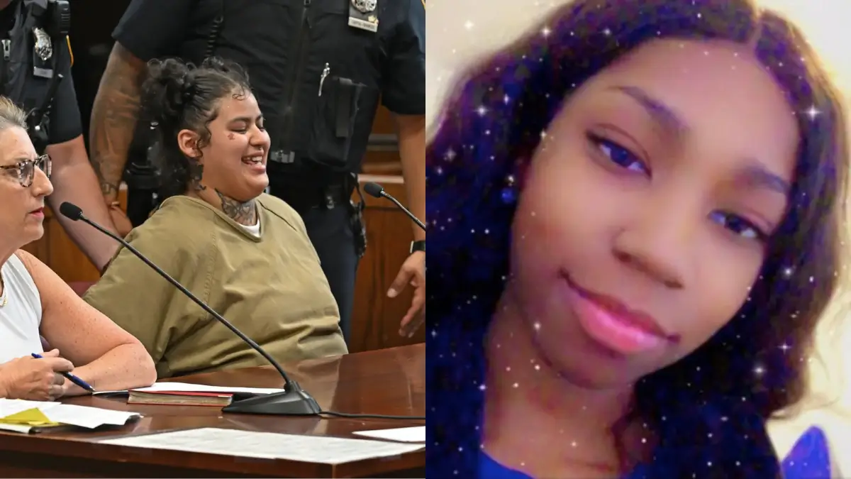 ‘She Looked Really Evil’: Suspect Accused In Caught-on-Camera Stabbing of New York Mother Laughs In Court as She Pleads Not Guilty to Murder, Pissing Off Victim’s Family