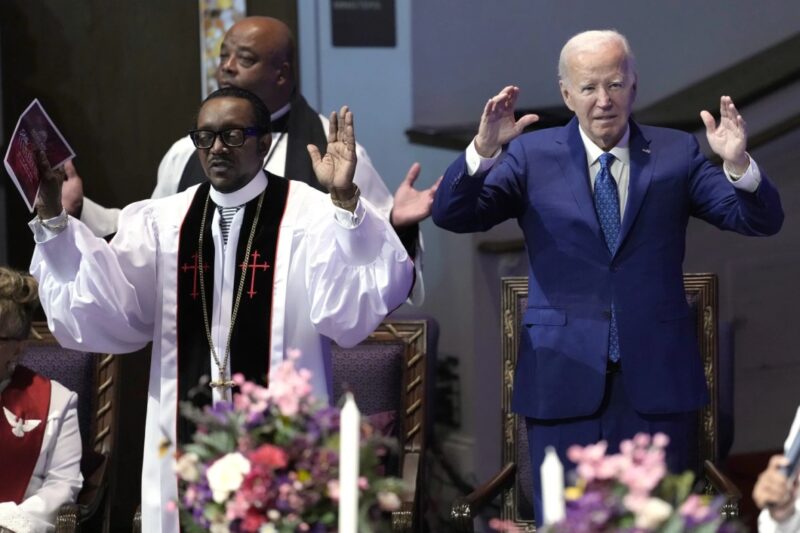 Pastors see a wariness among Black men to talk abortion politics as Biden works to shore up base