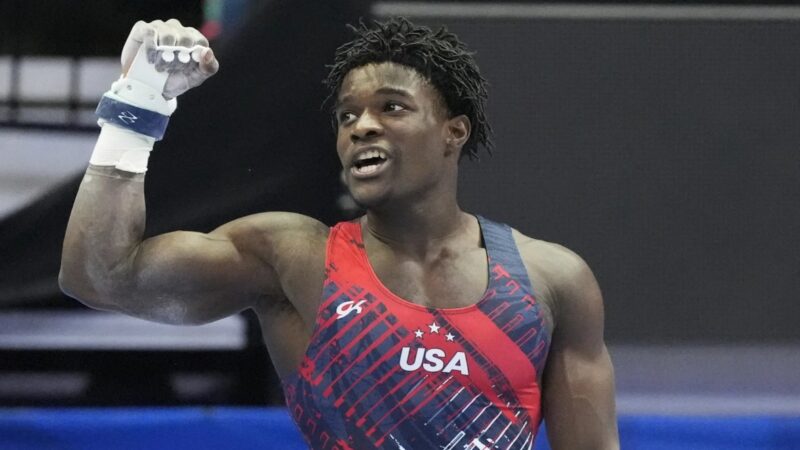 Team USA gymnast Frederick Richard was born for this moment