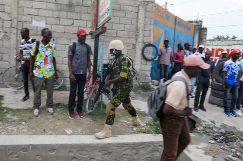 Haiti’s prime minister says Kenyan police are crucial to controlling gangs