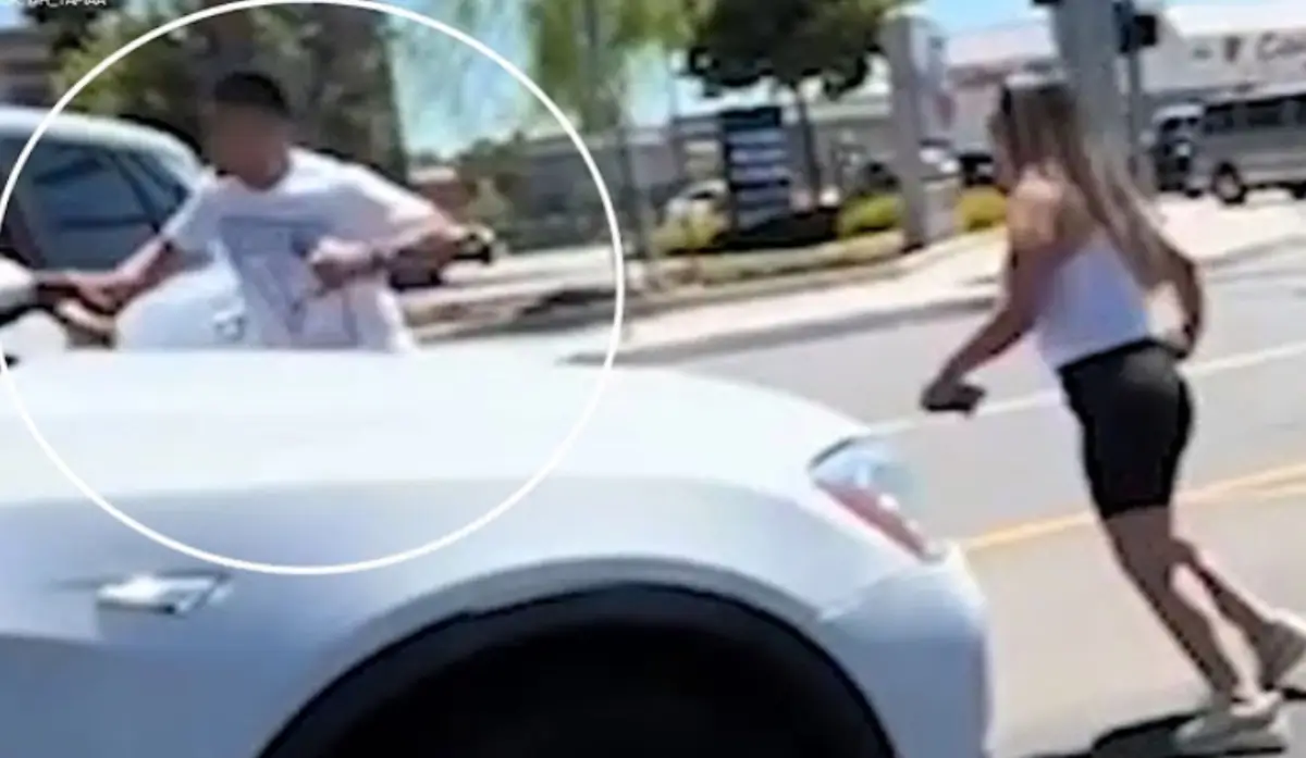 WATCH: Wild Road Rage Brawl Erupts Into Stabbing and Near Hit-and-Run, Video Shows