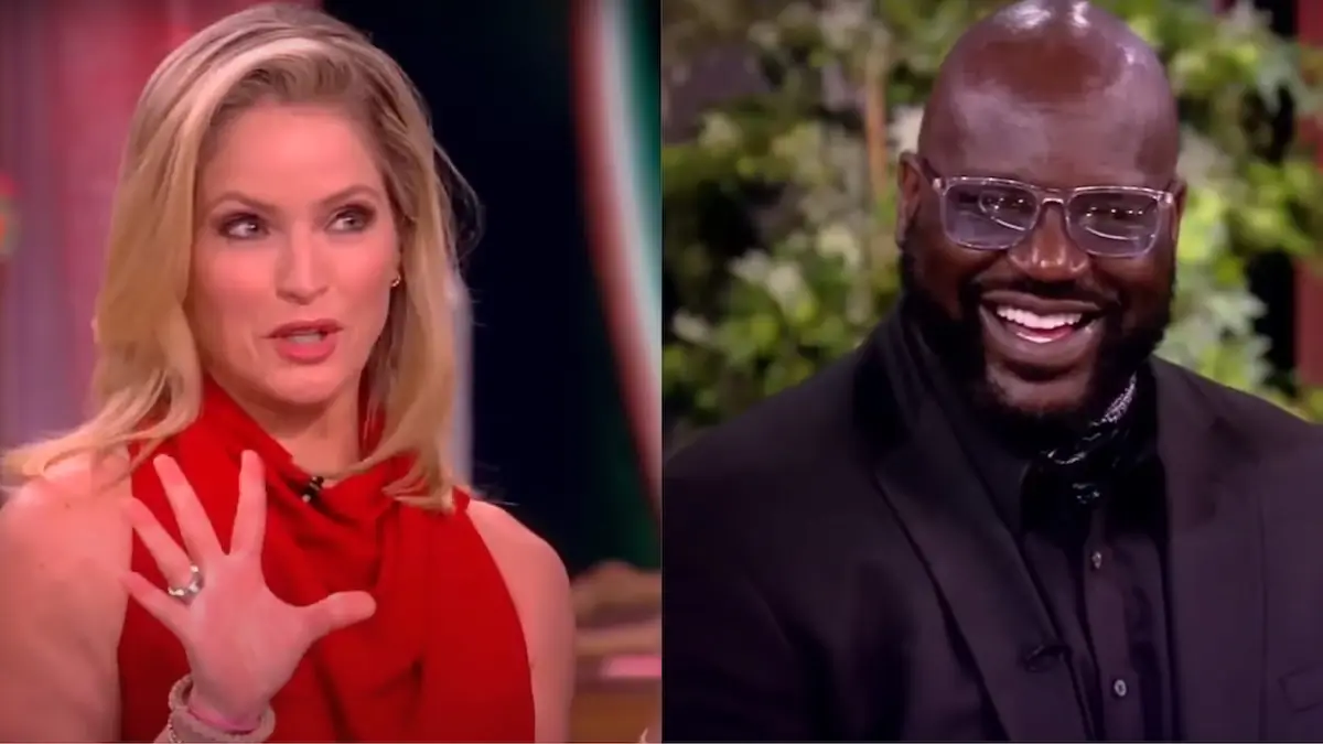 ‘Sara Wants to Climb That Dark Mountain’: Shaquille O’Neal Had ‘The View’ Host Sara Haines Ready to Risk It All During Flirtatious TV Exchange