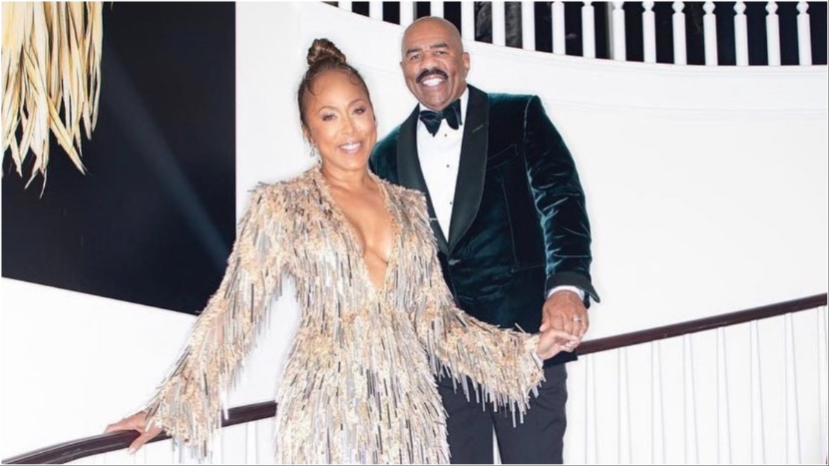 ‘He Told Her Not to Respond’: Marjorie Harvey Slammed for Flexing Steve Harvey’s Wealth In Clapback About Her ‘Pushed Back’ Hairline Amid Ongoing Cheating Rumors