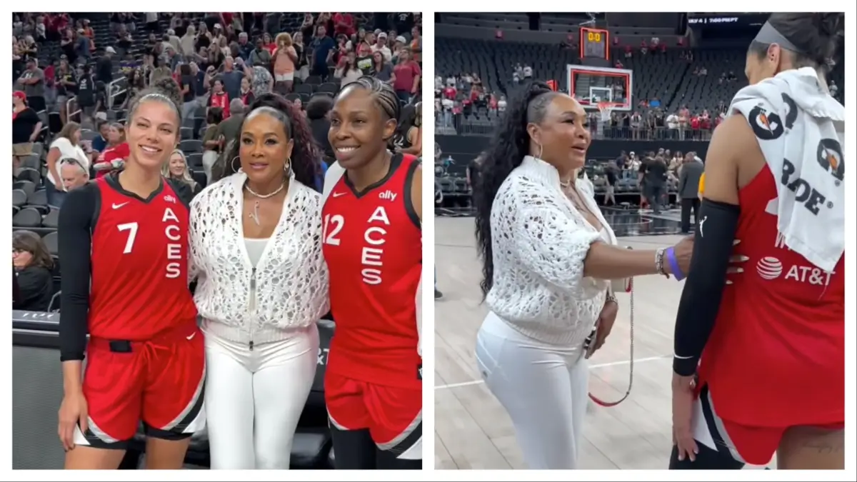 ’50 Cent Ain’t Never Going Back’: Fans Race to Vivica A. Fox’s Defense Following Her Unrecognizable Appearance At WNBA Game