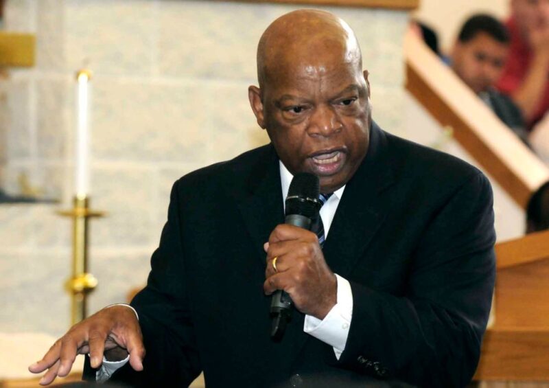 John Lewis Statute Replaces Confederate Momument In Georgia