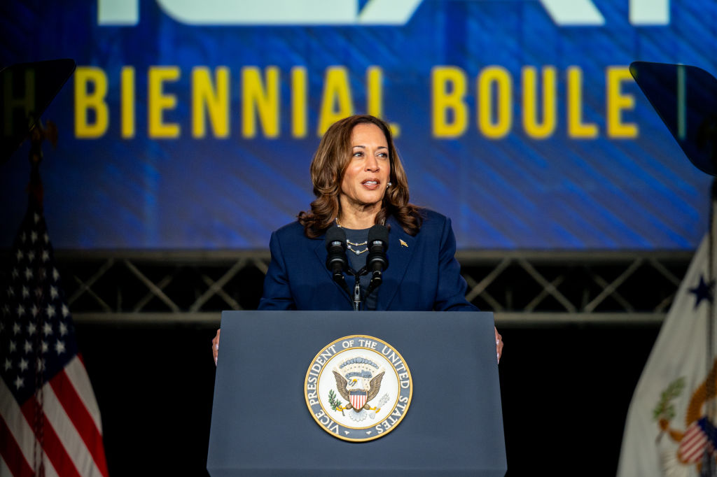 Sigma Gamma Rho Sorority Calls Out Trump For ‘Shameful’ Remark On V.P. Kamala Harris’ Biennial Boule Appearance