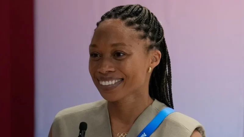 Allyson Felix wins athlete election at Paris Olympics to join the IOC