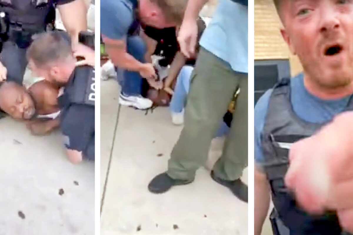 ‘I’m Gonna… Shoot You!’: Video of Chicago Cop Sticking Gun to Black Man’s Face While His Head Is Pinned to Ground By Other Officers Sparks Outrage, Calls for Officer’s Firing