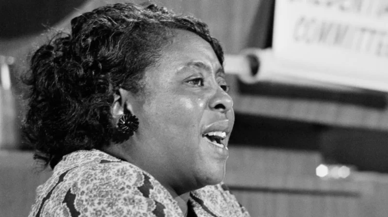 Fannie Lou Hamer rattled the Democratic convention with her ‘Is this America?’ speech 60 years ago