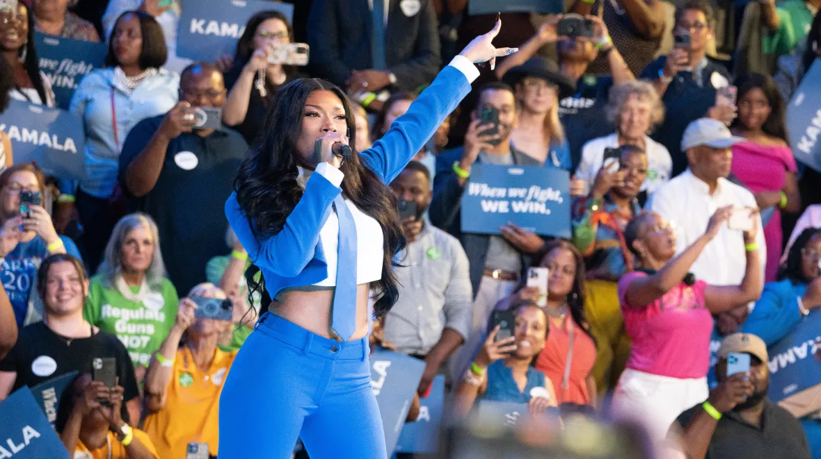 Let Megan Thee Stallion twerk for democracy in peace