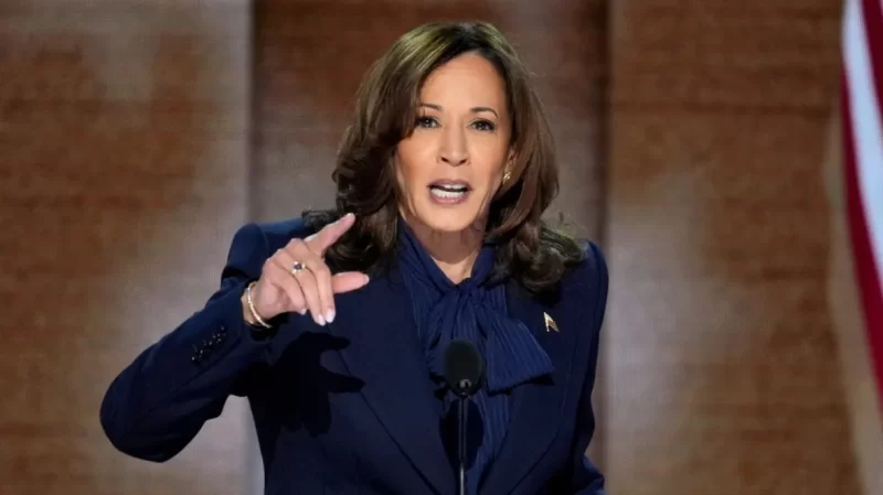 Harris summons Americans to reject political divisions, warns of consequences posed by a Trump win