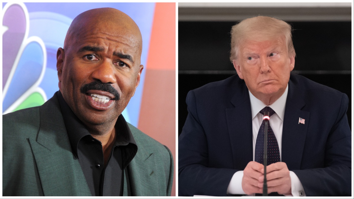 ‘I Don’t Do Nothing for $10K’: Steve Harvey Issues Scathing Response to Claims He Was Paid to Endorse Kamala Harris, Years After Controversial Meeting with Donald Trump