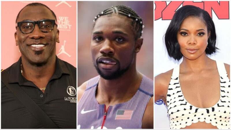 ‘Damn Unk You Wrong for That One’: Shannon Sharpe and Gabrielle Union Come Under Attack for Shady Remarks After Noah Lyles’ Gold Medal Win 