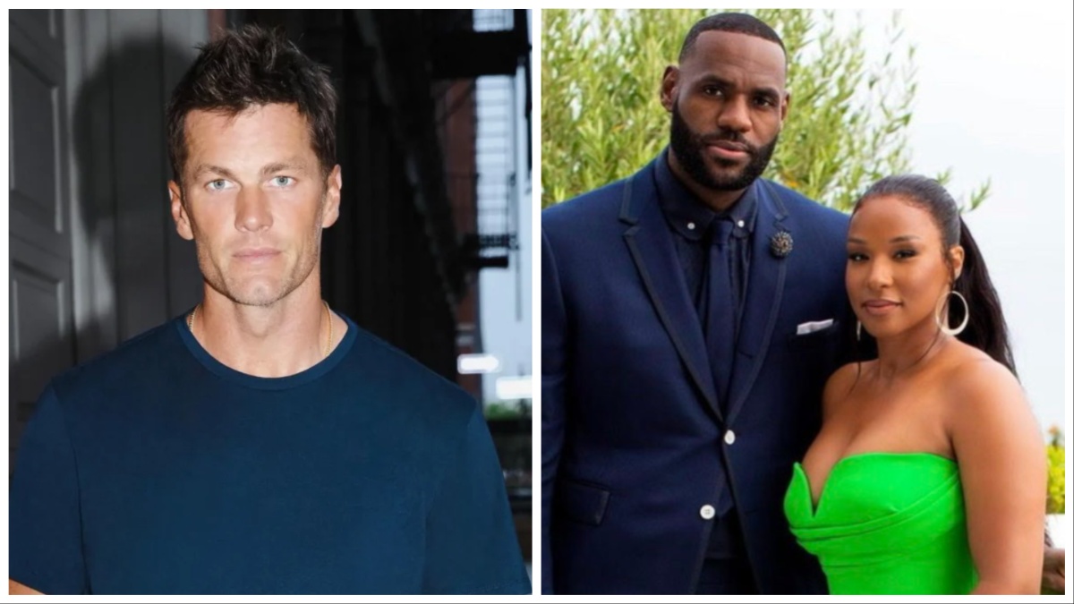 ‘Bron Don’t Like All That Touching’: Tom Brady Called Out for Getting Handsy with LeBron James’ Wife Savannah James In Video