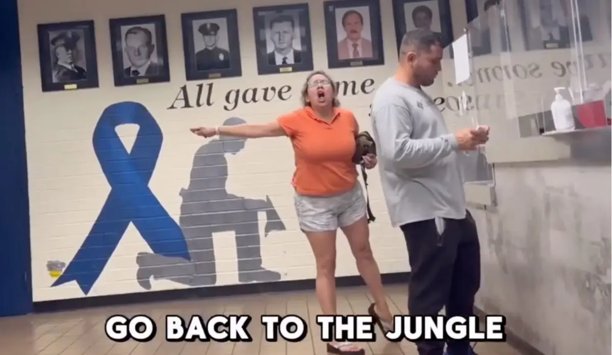 ‘You’re Just Miserable!’: ‘Karen’ Gets Cussed Out Inside L.A. Police Station After Telling The Wrong Black Man to ‘Go Back to Africa’