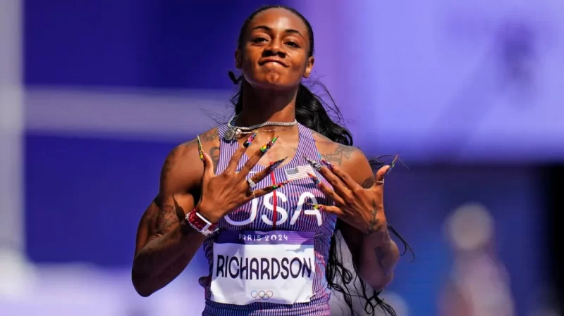 Sha’Carri breezes through opening round at first-ever Olympics race, wins 100 heat in 10.94 seconds