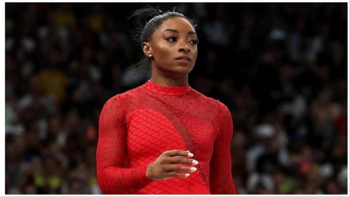 ‘Speaking on Black Successful People’: Simone Biles Fans’ Outraged After Travis Kelce’s Brother Jason Reveals Problematic Take About Gymnast’s Talent