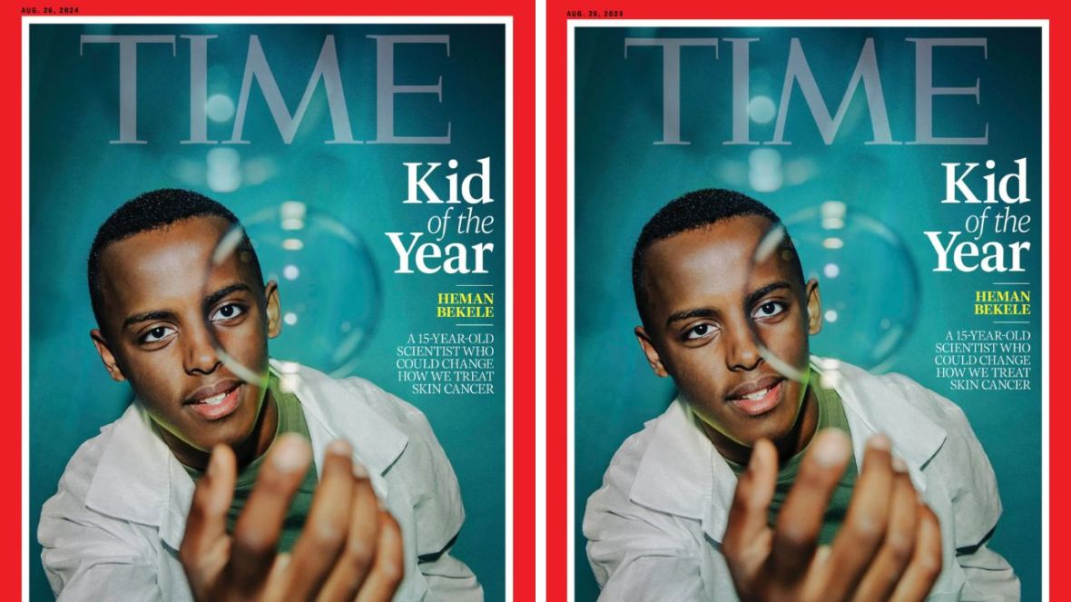 A Virginia teen who dreams of combatting skin cancer through soap has been named Time’s Kid of the Year