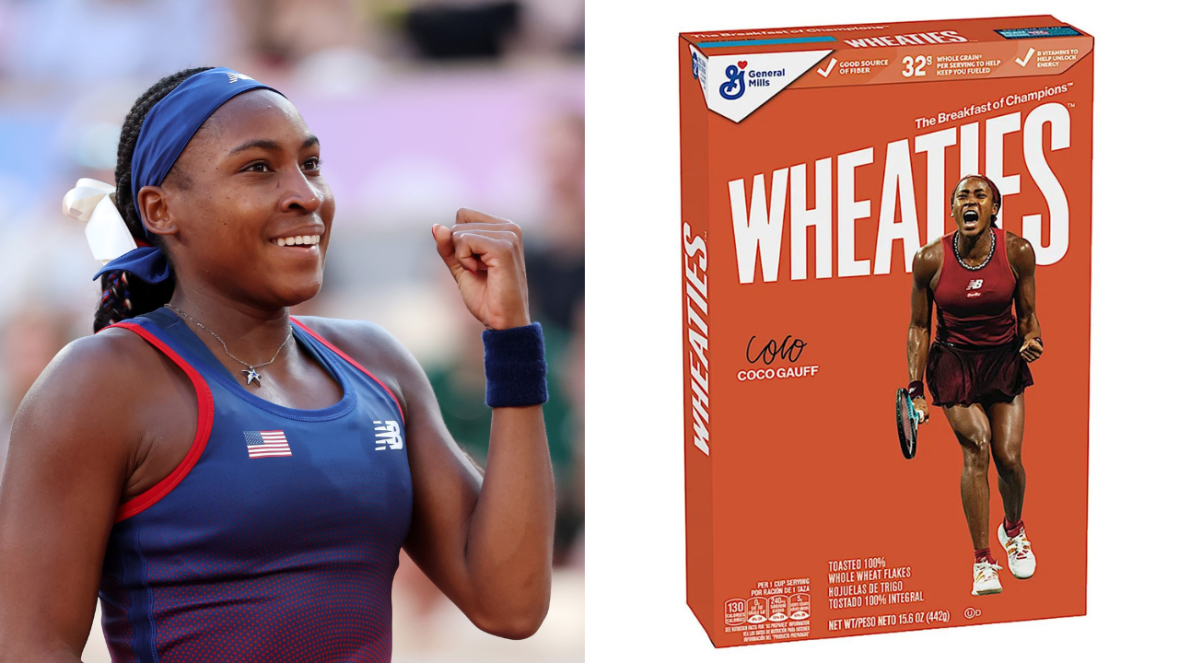 Coco Gauff wins a spot on the iconic Wheaties box