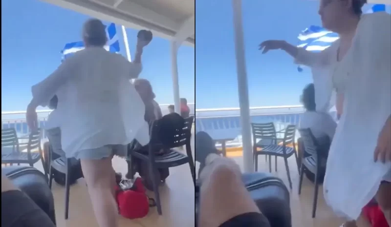 ‘Not Cool to Blast Music’: Video of Woman Throwing Couple’s Portable Speaker Off Cruise Ship Into Water Draws Debate About Public Courtesy