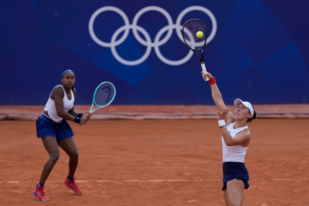 Coco Gauff is done at Paris Olympics after losing twice in a day in doubles