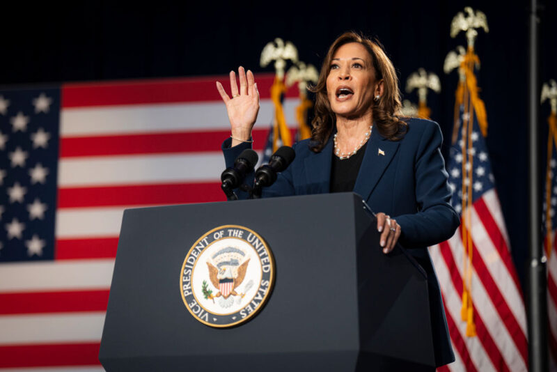 Vice President Kamala Harris Holds Slight Lead Over Donald Trump, New National Poll Suggests